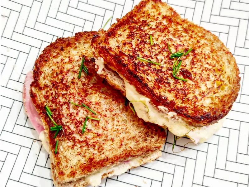 Croque monsieur Cyril Lignac